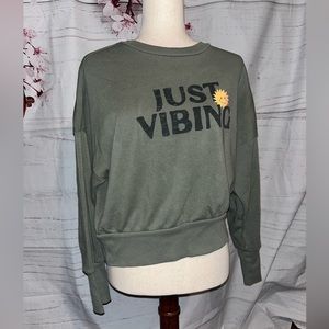 Just Vibing sweatshirt